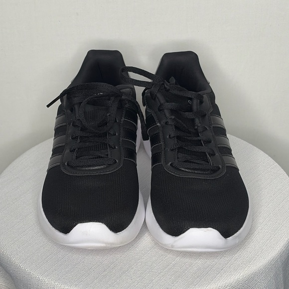 Adidas Lite Racer Black Running Shoes Men’s Size 8.5(B72)✨